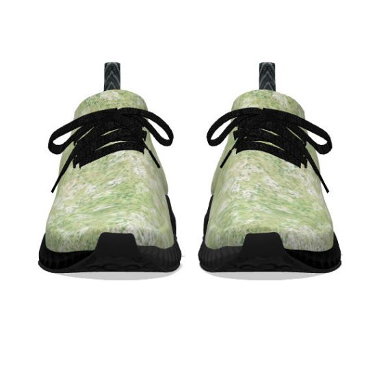 Green Foliage - Black Soles