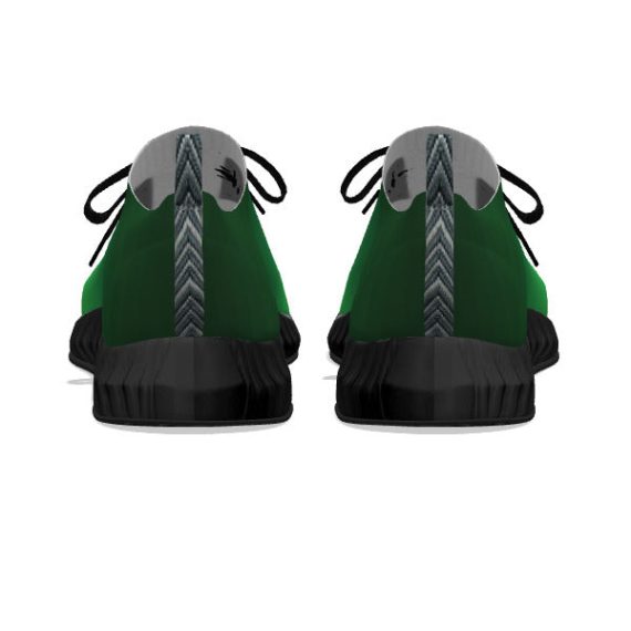 Green Gradient - Black Soles